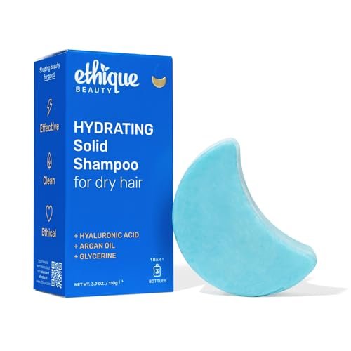 ethique hydrating shampoo bar for dry hair with hyaluronic aci...