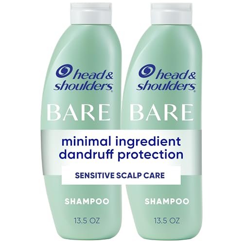head & shoulders anti dandruff shampoo, bare sensitive scalp c...
