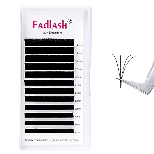 eyelash extension l curl mix easy blooming lash extensions rap...