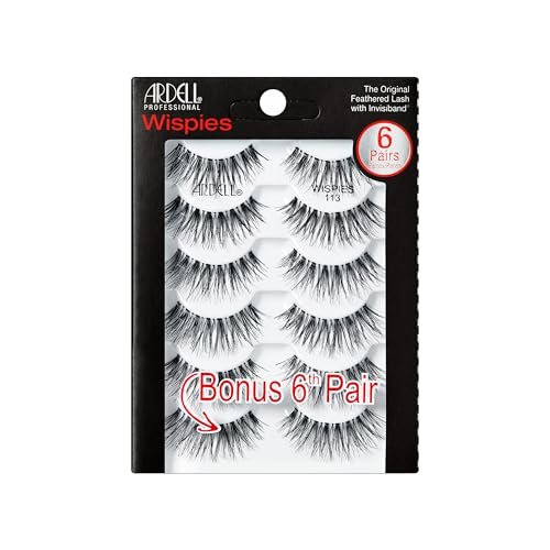 ardell wispies false eyelashes 113 – natural wispy strip lashe...