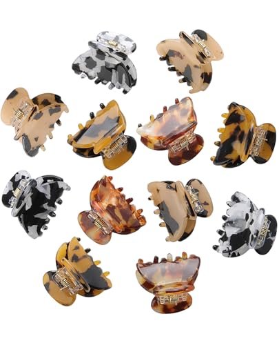 claw hair clips jaw clamps 12pcs small hair claw jaw clamp f...