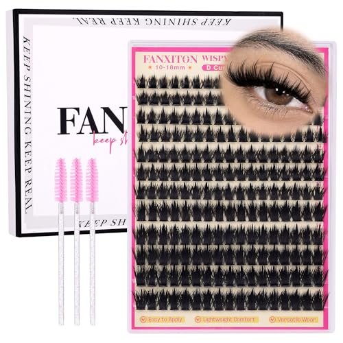 lash clusters with spiky lash clusters kit volume clusters eye...