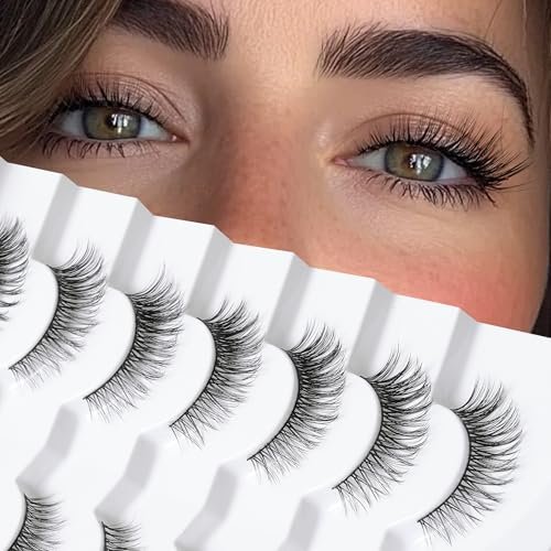 onlyall natural lashes wispy lashes natural look false eyelash...