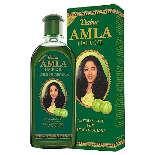 dabur amla hair oil indian natural hair care for beautiful,...