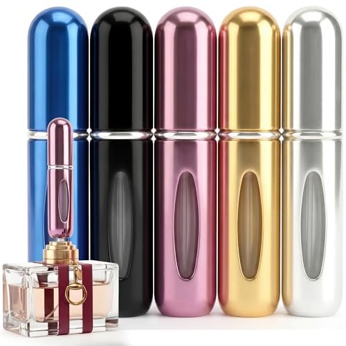 murmush 5ml travel perfume bottle refillable atomizer sprayer...