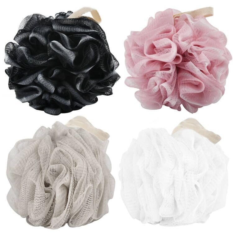 chuya 4 pack bath loofahs sponge 70g,shower sponges loofah bod...