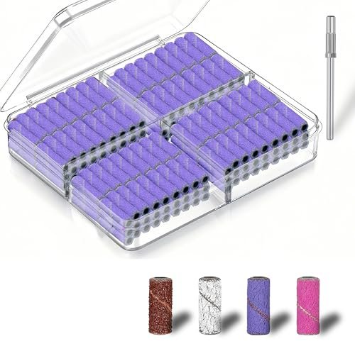 nail drill bits sanding bands for nail drill with 3.1mm mand...