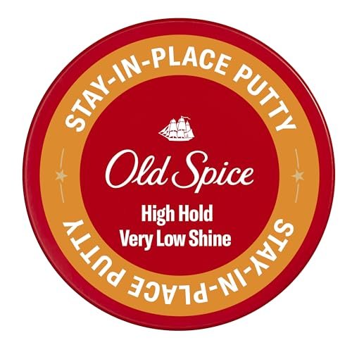 old spice mens hair putty, stay in place hair styling putty fo...