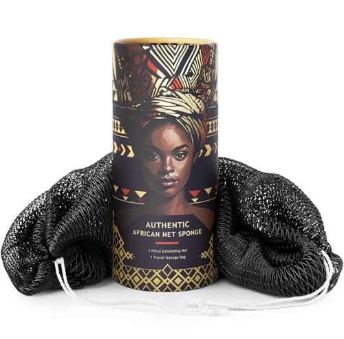 african net sponge authentic afro scrub exfoliating net spon...