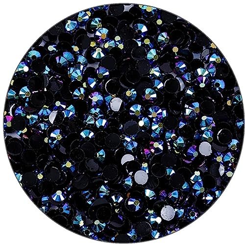 500 pieces ss30 6mm flatback rhinestones clear glasses round g...