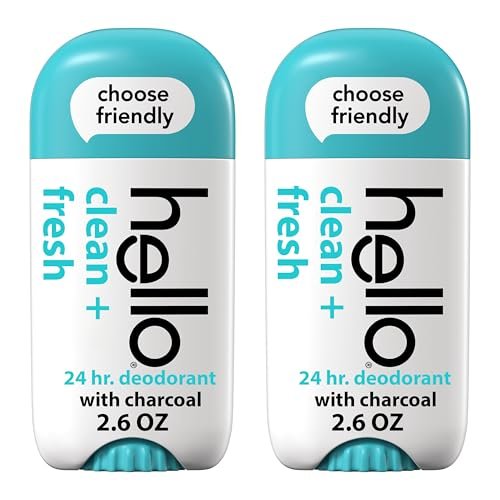hello clean and fresh aluminum free deodorant for women and me...