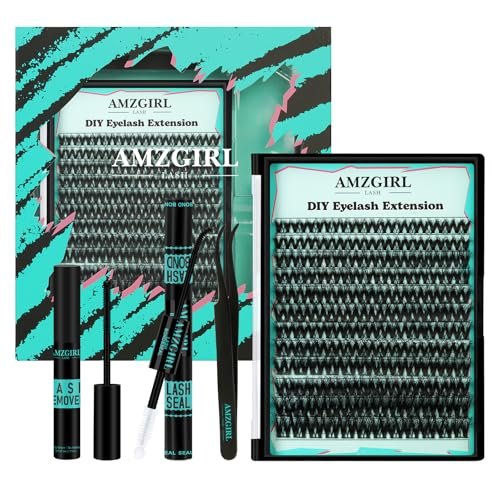 lash extension kit 3d effect lash clusters kit 144pcs d curl e...