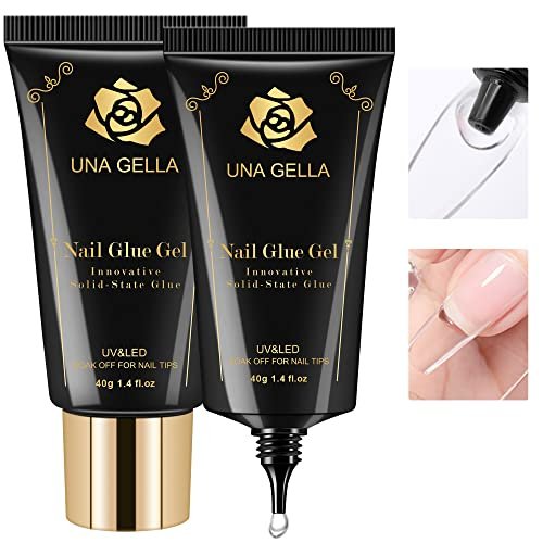 una gella gel nail glue 80g super strong u v solid soft gel la...