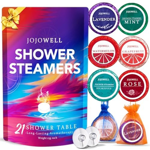 shower steamers aromatherapy 21pcs birthday gifts for women,...