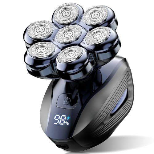 head shavers for bald men: upgraded detachable head shaver i...