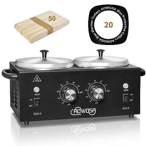 professional hair removal kit wax warmer machine with double...