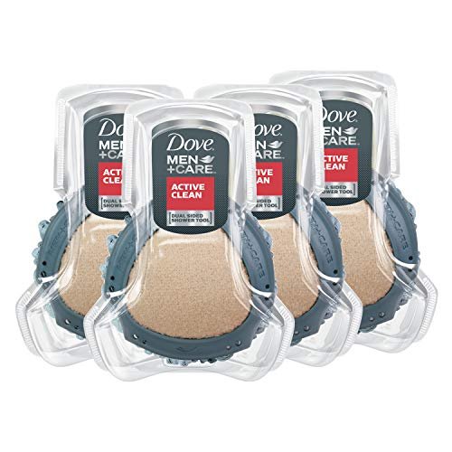 dove men + care shower tool 4 count for stronger, healthy feel...