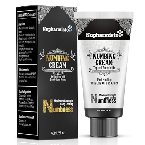 numbing cream maximum strength: long lasting extra relief with...