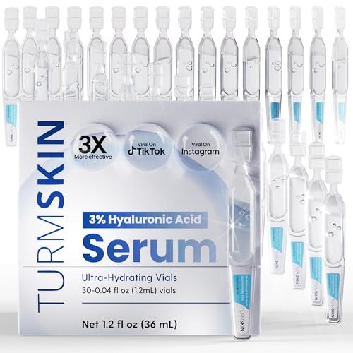 turmskin® hyaluronic acid serum ampoules 3% hyaluron booster...