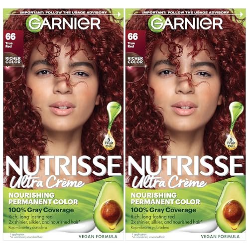 garnier nutrisse ultra crème hair color, permanent hair dye wi...