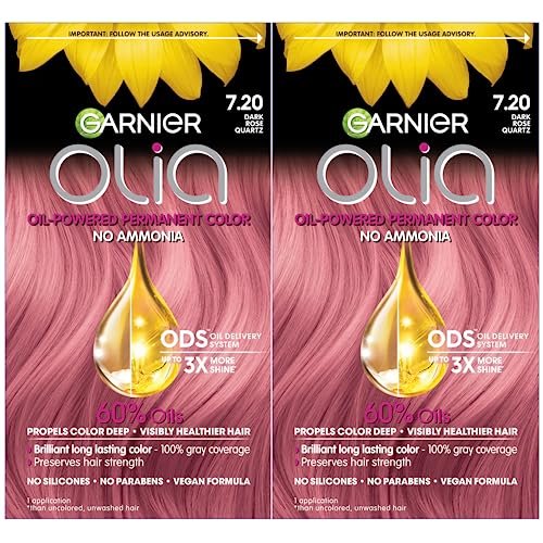 garnier olia hair color, ammonia free permanent hair dye, oil ...