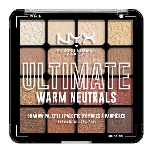 nyx professional makeup ultimate shadow palette, eyeshadow pal...