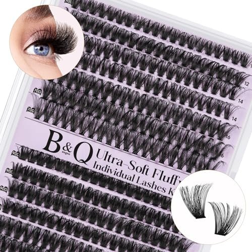 b&q volume lash clusters 70d+90d, supersoft eyelash clusters 1...