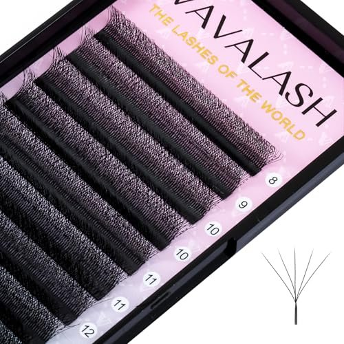 VAVALASH W-shaped Eyelash Extension 5D Premade Fans 0.07 D Cur... vavalash w shaped eyelash extension 5d premade fans 0.07 d cur...