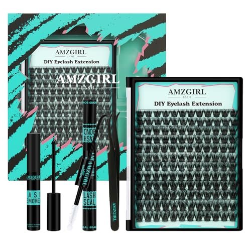 lash extension kit 3d effect lash clusters kit 144pcs d curl e...