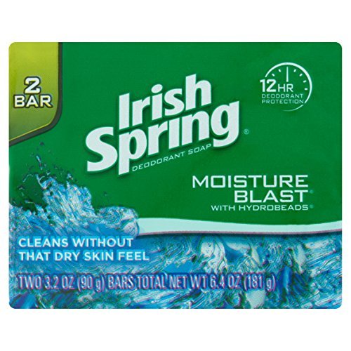irish spring moisture blast bars 3.2 oz