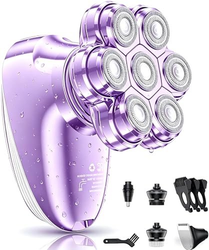 electric razors for women, 7d magnetic heads full body shaver,...