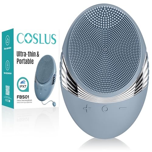 coslus fbs01 face scrubber facial cleansing brush: 5 cleansing...