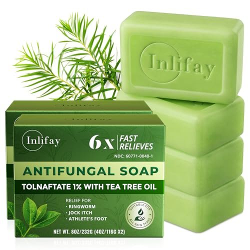 inlifay soap bar for athlete's foot, jock itch & ringworm,body...
