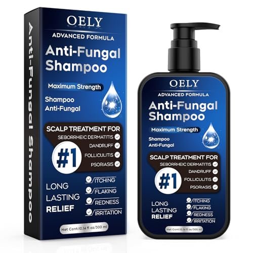antifungal psoriasis shampoo for seborrheic dermatitis, follic...