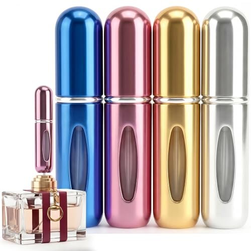 murmush 5ml travel perfume bottle refillable atomizer sprayer...
