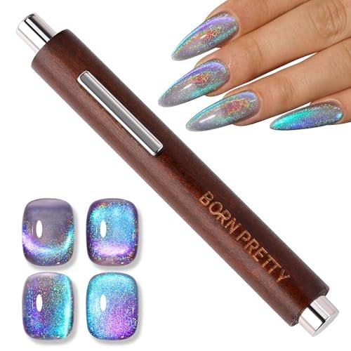 born pretty 3 in 1 nail magnet, multifunctional cat magnetic e...