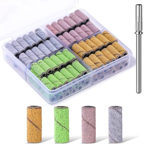makartt nail drill bits sanding bands for nail drill 100 pcs...