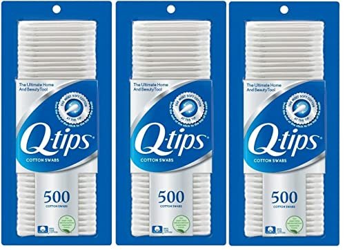 q tips cotton swabs, 500 count
