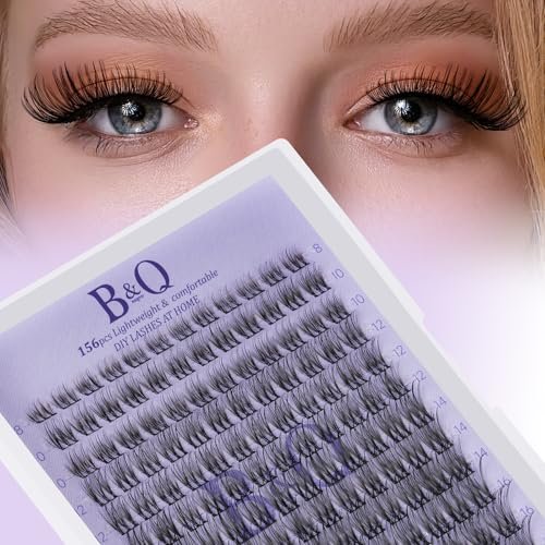 b&q wispy lash clusters full b49,eyelash clusters 156pcs comfo...