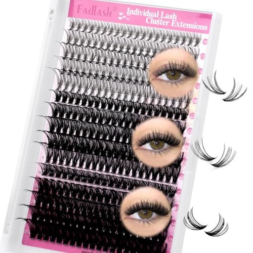 individual lashes 300pcs 20d+40d+50d mixed lash clusters c cur...