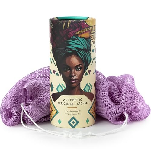 african net sponge authentic real african exfoliating body s...
