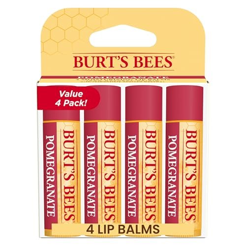 burt's bees lip balm pomegranate, lip moisturizer with respo...