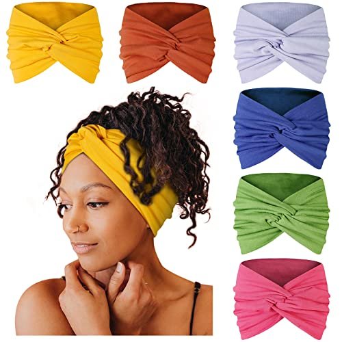 tobeffect 7'' wide headbands for women, extra large turban hea...