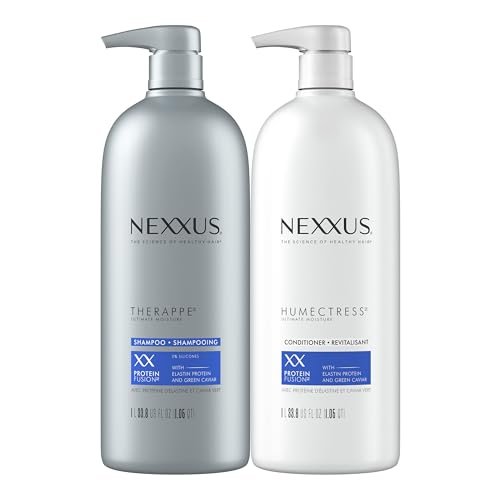 nexxus shampoo and conditioner therappe humectress 2 count for...