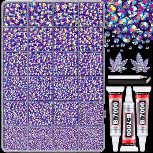 25000pcs resin rhinestones with b7000 jewelry glue for craftin...