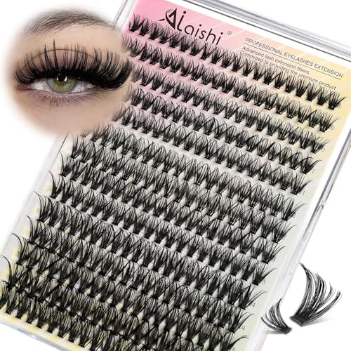 lash clusters diy cluster eyelash extensions 280pcs 9‑16mm 40d...