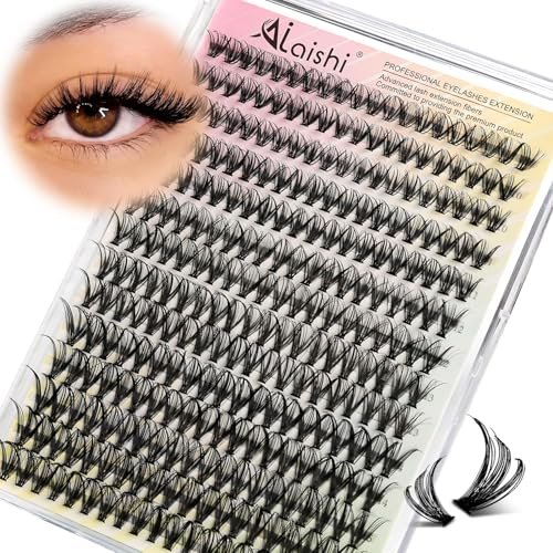 lash clusters diy cluster eyelash extensions 280pcs 9‑16mm 30d...