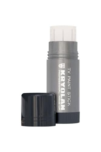 Kryolan TV Paint Stick - 070 Matte White Makeup Stick - Founda... kryolan tv paint stick 070 matte white makeup stick founda...