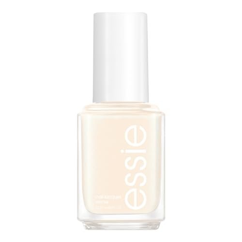 essie salon quality nail polish, 8 free vegan, milky ivory, go...