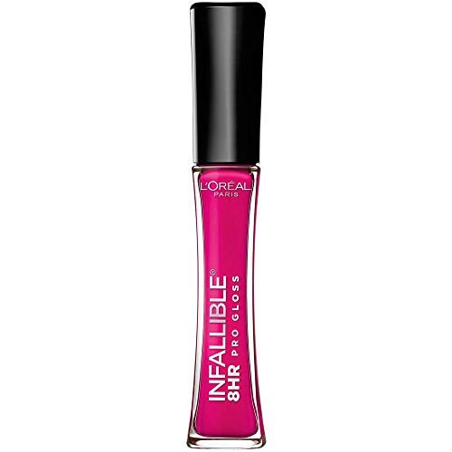 L’Oreal Paris Makeup Infallible 8 Hour Hydrating Lip Gloss, Pi... l’oreal paris makeup infallible 8 hour hydrating lip gloss, pi...